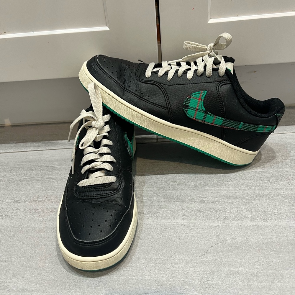 Nike Plaid Court Vision Low Men’s size 9